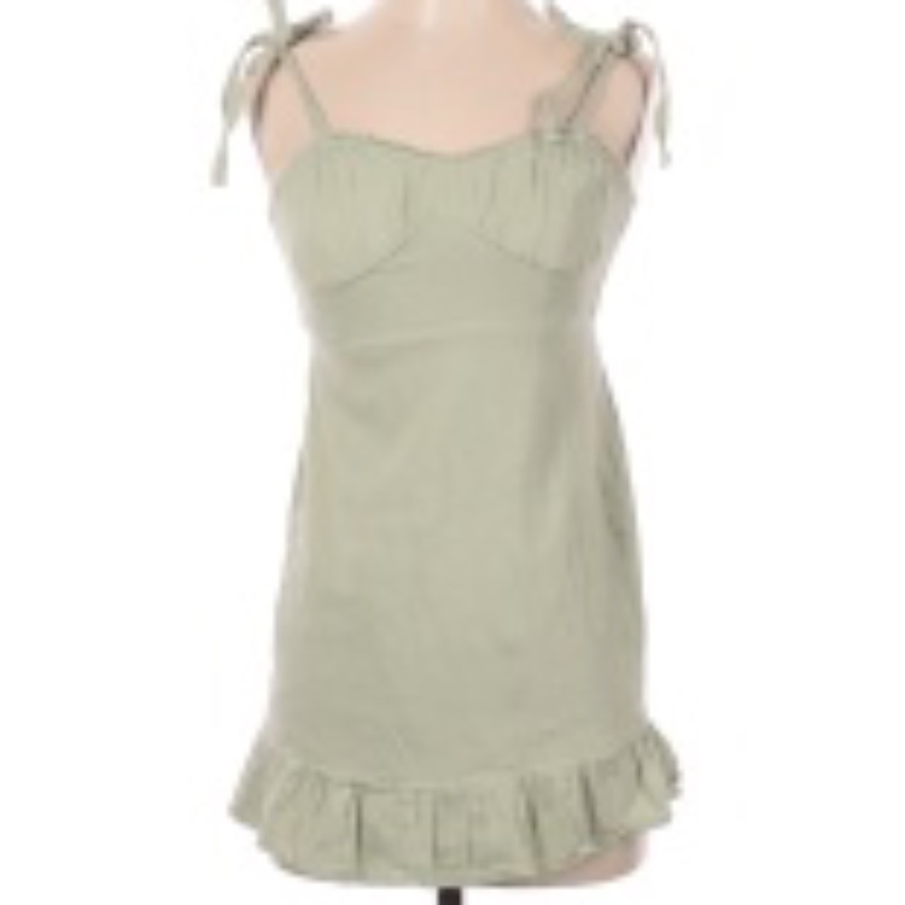 Tie Strap Mini Dress
